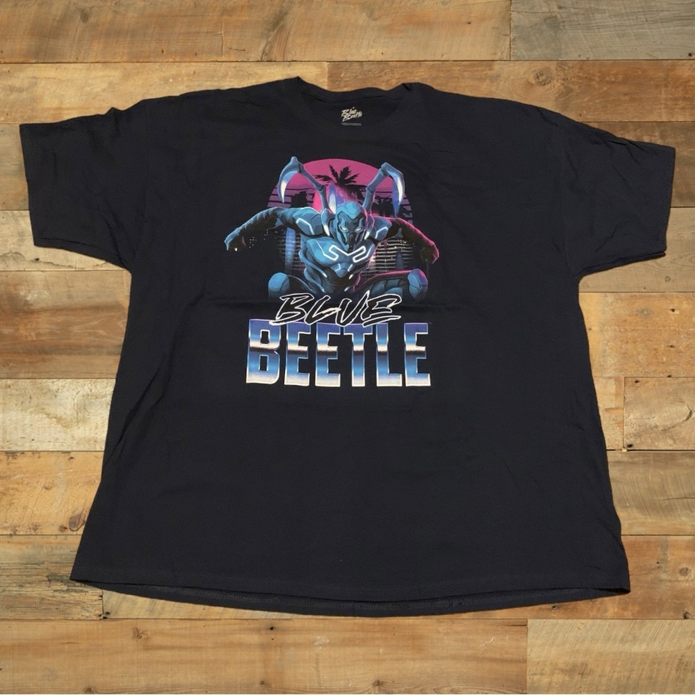 Blue Beetle Shirt Superhero DC Comics Marvel Batman Superman Spider-Man Epic